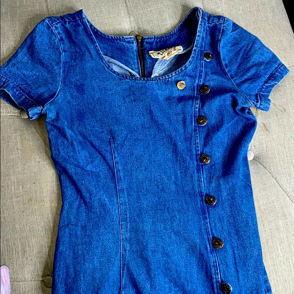 Vintage jeans dress